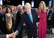 سيموندس ستكون الزوجة الثالثة لجونسون