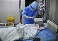 احد المصابين بفيروس كورونا                        