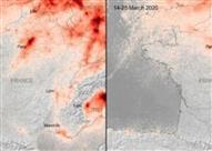 صورة من وكالة الفضاء الأوروبية نشرتها في 27 آذارما