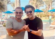 عمرو دياب وراغب علامة في دبي