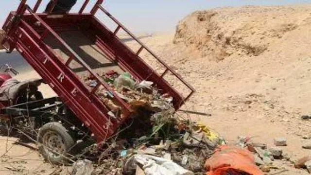 حادث تصادم تروسيكل 