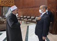 شيخ الأزهر الشريف مع سيدي محمد عبدالله