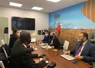 اجتماع وزيرة البيئة