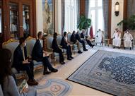 أمير قطر يستقبل عددا من أعضاء الكونجرس