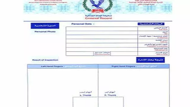 ازاي تطلع فيش جنائي 2026؟