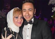 حمادة هلال وزوجته