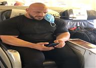 بيج رامي يغادر القاهرة متوجها لفلوريدا