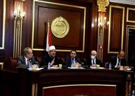 وزير الأوقاف مع لجنة الصحة والسكان بمجلس الشيوخ