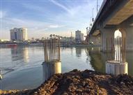 كوبري الجامعة بالمنصورة