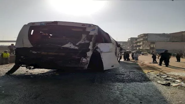 حادث اصطدام أتوبيس