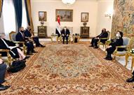 الرئيس السيسي يستقبل جون كيري