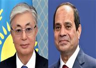 السيسي يتلقى اتصالًا هاتفيًا من نظيره الكازاخستاني