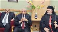 محافظ الجيزة يزور الكنيسة الكاثوليكية للتهنئة بعيد