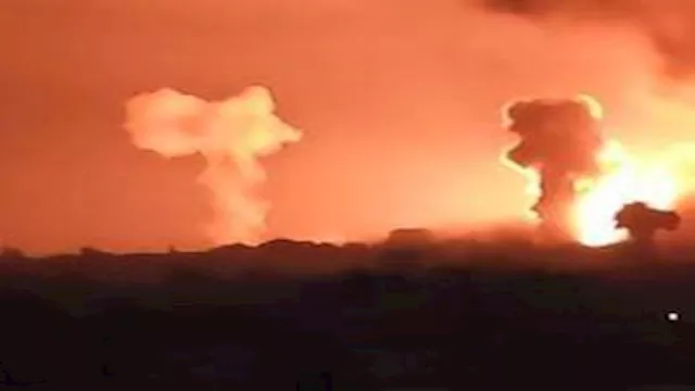 -انفجار غزة- أرشيفية