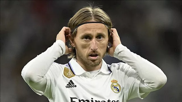 لوكا مودريتش لاعب ريال مدريد