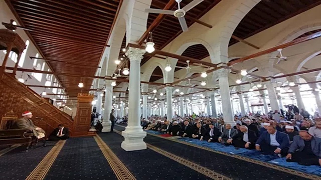 مسجد عمرو بن العاص - ارشيفية