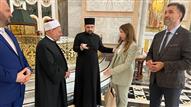 مفتي الجمهورية يزور كنيسة سانت سافا