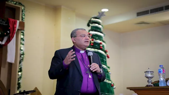 القس أندريه زكي رئيس الطائفة الإنجيلية 