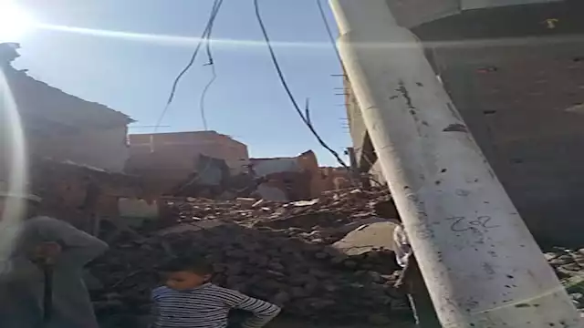 انهيار منزل ارشيفية