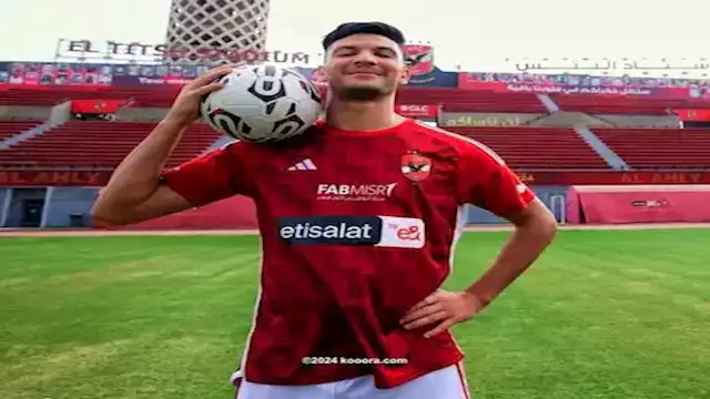 ظهور أشرف داري في تدريبات الأهلي