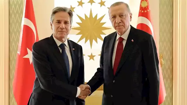 أردوغان يلتقي بلينكن 