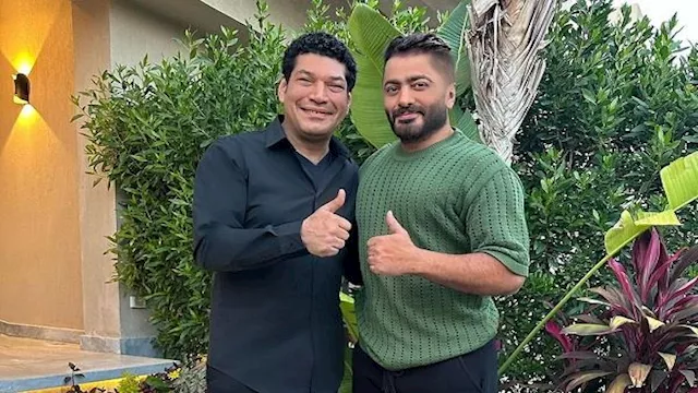 تامر حسني وباسم سمرة