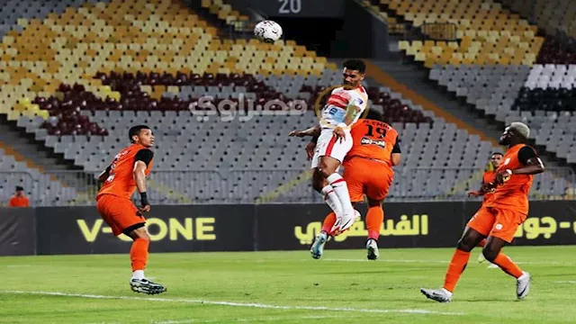 مباراة الزمالك وفاركو                             