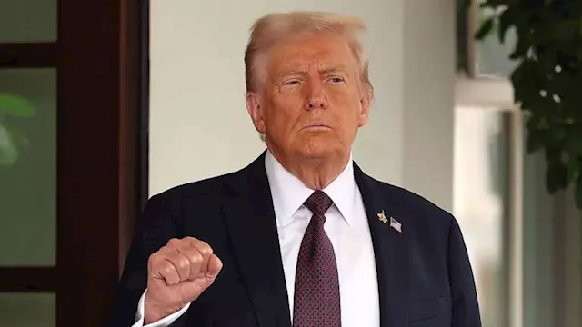 الرئيس الأمريكي دونالد ترامب 