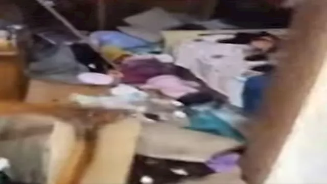 مشهد من الفيديو المتداول