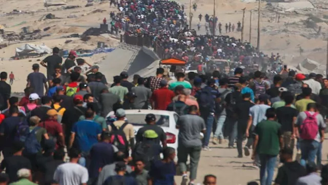 عودة الفلسطينين إلى غزة بعد عامين من النزوح 