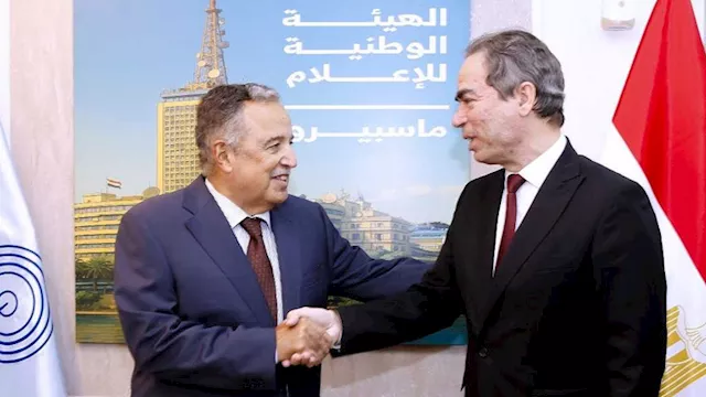 أحمد المسلماني ونبيل فهمي