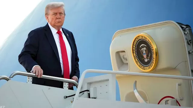 الرئيس الأمريكي دونالد ترامب