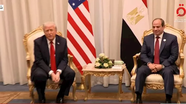 السيسي يستقبل ترامب