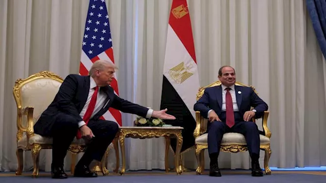 الرئيس عبد الفتاح السيسي والرئيس دونالد ترامب