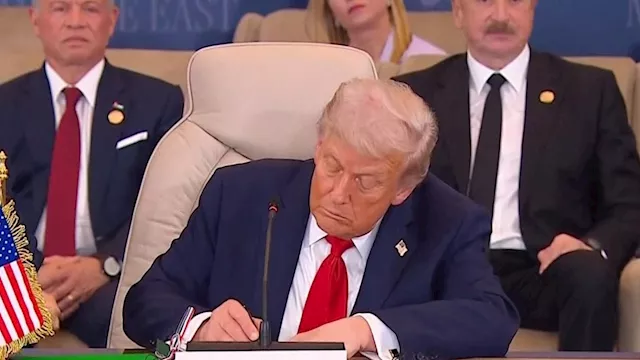 الرئيس الأمريكي دونالد ترامب في القمة