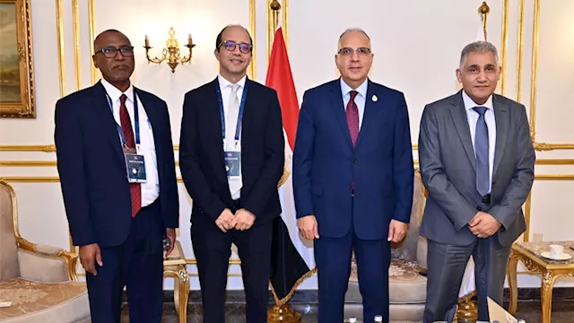 وزير الري يلتقي المدير الإقليمي لصندوق التنمية الز