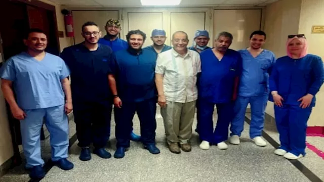 الفريق الطبي