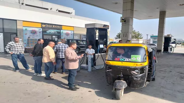 حملات مكثفة على محطات البنزين ببني سويف