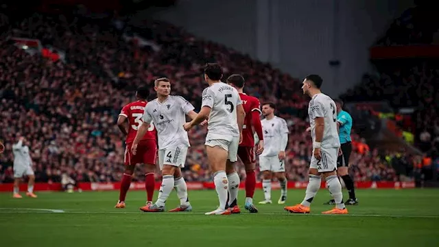 لقطات من مباراة ليفربول ومان يونايتد