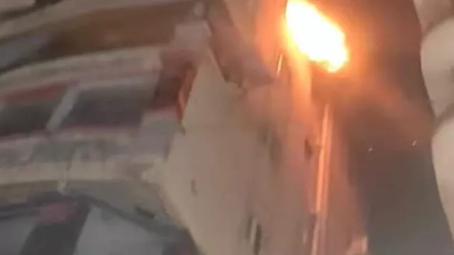 حريق - أرشيفية                                    