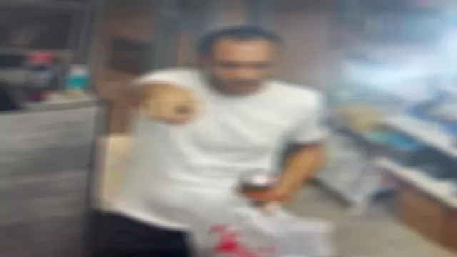 صورة للمتهم من كاميرا مراقبة