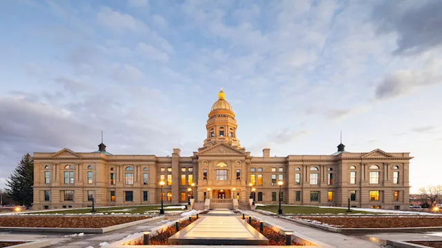 مبنى الكابيتول في ولاية وايومنج