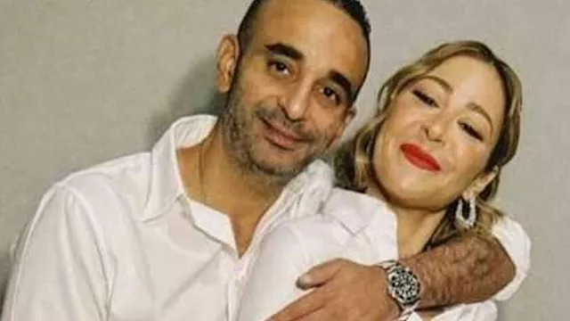 منة شلبي والمنتج أحمد الجنايني