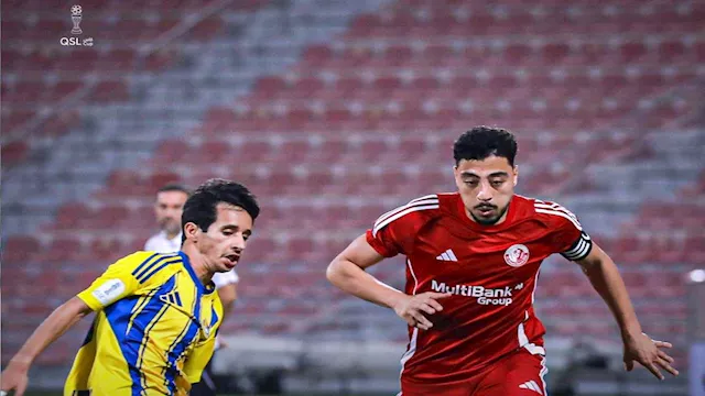 أكرم توفيق بمباراة الشمال والغرافة