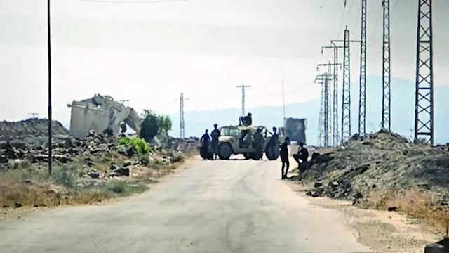 عمليات تجريف واسعة