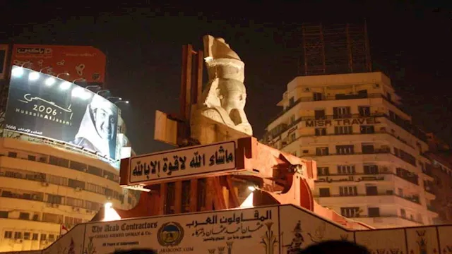 نقل تمثال رمسيس الثاني للمتحف المصري الكبير