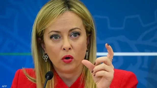 جورجا ميلوني رئيسة الوزراء الإيطالية