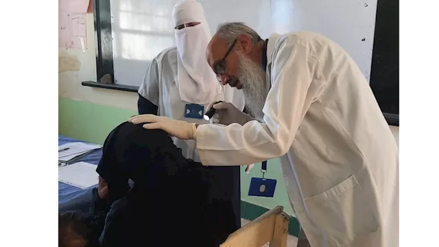 أرشيفية لقافلة طبية  