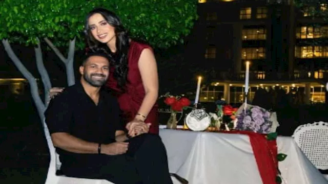 حسني عبد ربه وزوجته 