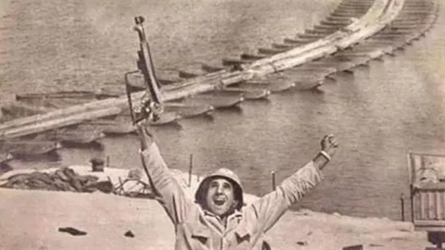 أشهر صورة على جبهة نصر اكتوبر